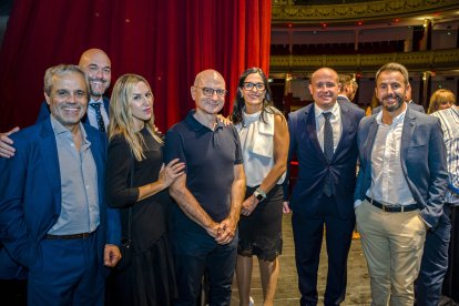 Javier de Haro, Miguel Ángel Sánchez, Patricia Sánchez, Ignacio Castillo, Alejandra Carreño, Antonio Martínez y José Manuel.