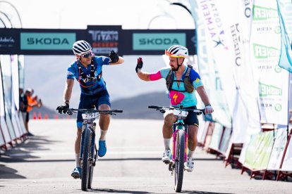 Imágenes de la segunda etapa de la Skoda Titan Desert Almería.