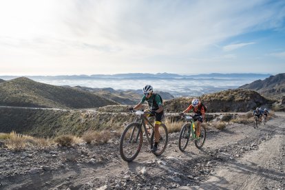 Imágenes de la segunda etapa de la Skoda Titan Desert Almería.