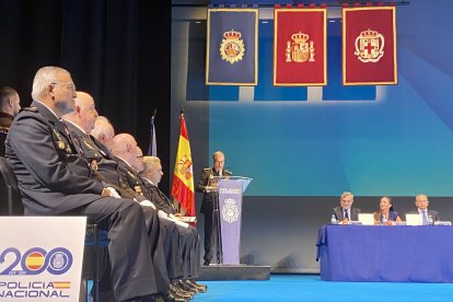 Discurso en agradecimiento a la Policía Nacional.