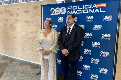 Asistentes en el photocall.