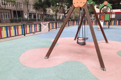 El parque de Oliveros cerró al público.