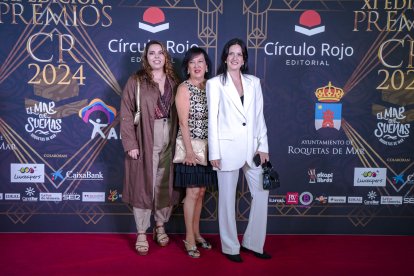 Celia Enrique, María Golbano y María Bascuñana.