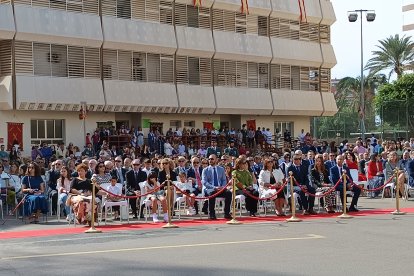 Asistentes a la celebración del Día del Pilar