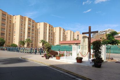 Vista general del patio de la Comandancia