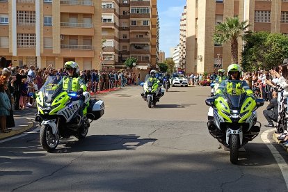 Unidades de la Comandancia de la Guardia Civil de Almería que participaron en el desfile