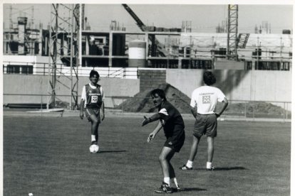 Los partidos y algunos entrenamientos se realizaban en el campo de Los Bajos.