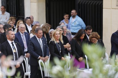 Misa de Los Ángeles en la plaza de la Plata.