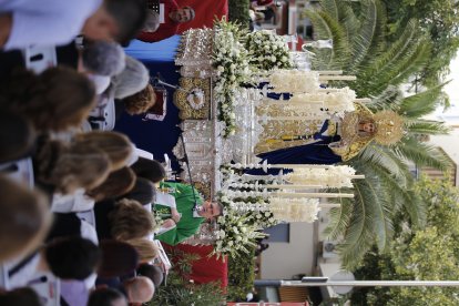 Misa de Los Ángeles en la plaza de la Plata.