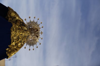 Detalle de María Santísima de Los Ángeles.