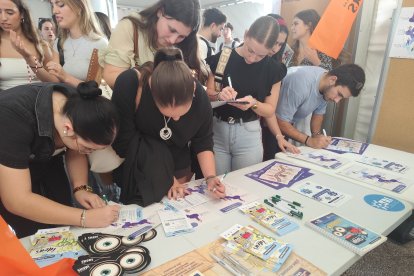 Jornadas de bienvenida en la Universidad de Almería.