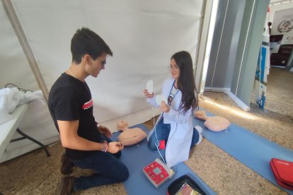 Jornadas de bienvenida en la Universidad de Almería.