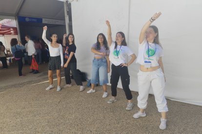 Jornadas de bienvenida en la Universidad de Almería.