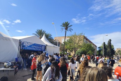 Jornadas de bienvenida en la Universidad de Almería.