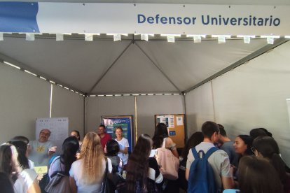 Jornadas de bienvenida en la Universidad de Almería.