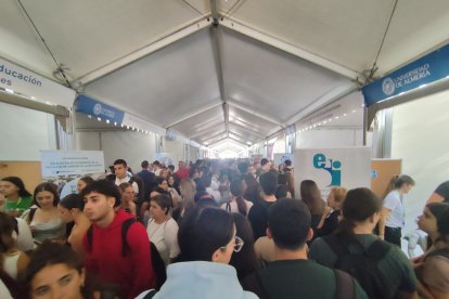 Jornadas de bienvenida en la Universidad de Almería.