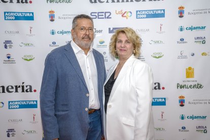 Antonio Valdivieso, secretario general de CC.OO., y María Isabel López López.