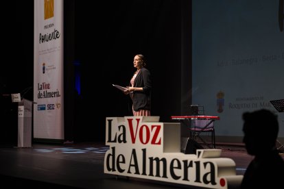 Ana Márquez presentó la gala de los Premios Poniente.