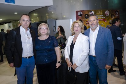 Jesús Manuel Quero, Ana María Paul, Antonio Valdivieso y María Isabel López.