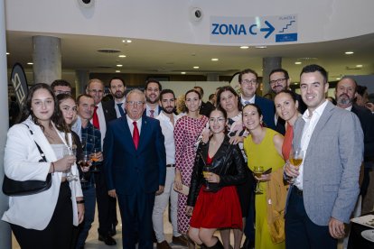 Miembros de la Agrupación Musical Virgen de las Angustias de Vícar, premio Sociedad.