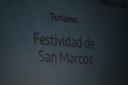 Detalle del premiado en la categoría de Turismo.
