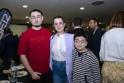 Ricardo peña, Anabel Martín y Carlos Peña.