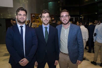 Juan Carlos Mullor, Diego Martínez y Raúl Ramos.