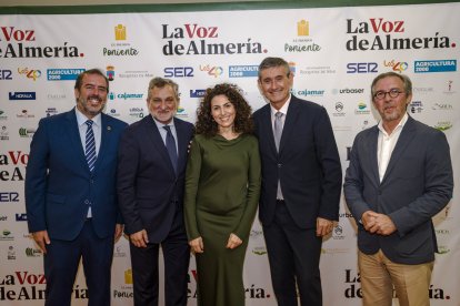 Enrique Cabezas, Ángel Escobar, Nani Forte, Manuel Cortés y Ezequiel Góngora.