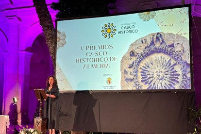 La V edición de los Premios Casco Histórico de Almería celebrada el pasado sábado en el Claustro de la Catedral de Almería.