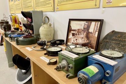 Objetos en exposición en la sede-museo de ASAFAL.