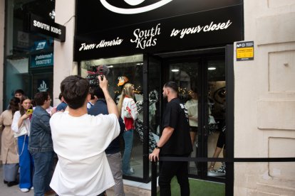 Inauguración de la tienda de la marca almeriense, South Kids.