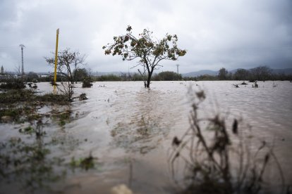 Inundaciones en  la comarca de La Ribera de Valencia.