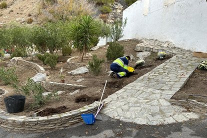 Macael no se olvida de arreglar su camposanto.