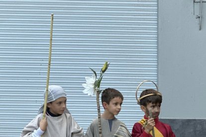 Fiesta de disfraces de Santos en Gádor.