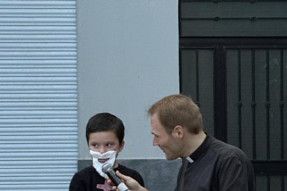 Fiesta de disfraces de Santos en Gádor.