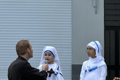 Fiesta de disfraces de Santos en Gádor.