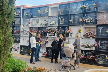 Día de Todos los Santos en el Cementerio de San José y Santa Adela de Almería.