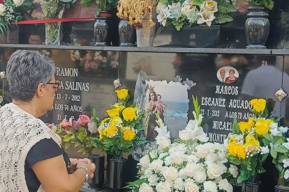 Día de Todos los Santos en el Cementerio de San José y Santa Adela de Almería.