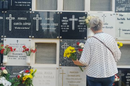 Día de Todos los Santos en el Cementerio de San José.