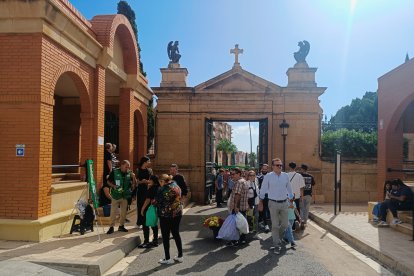 Día de Todos los Santos en el Cementerio de San José y Santa Adela de Almería.