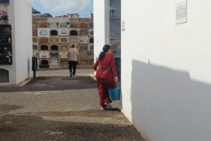 Día de Todos los Santos en el Cementerio de San José y Santa Adela de Almería.
