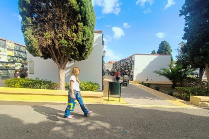 Día de Todos los Santos en el Cementerio de San José y Santa Adela de Almería.