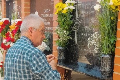 Día de Todos los Santos en el Cementerio de San José y Santa Adela de Almería.