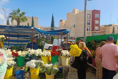 Día de Todos los Santos en el Cementerio de San José y Santa Adela de Almería.