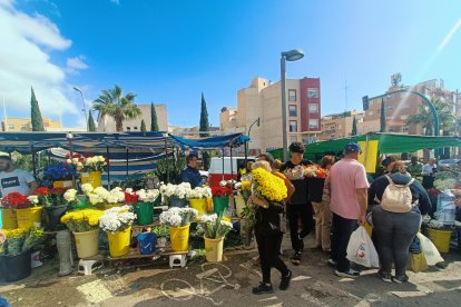 Día de Todos los Santos en el Cementerio de San José y Santa Adela de Almería.