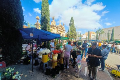 Día de Todos los Santos en el Cementerio de San José y Santa Adela de Almería.