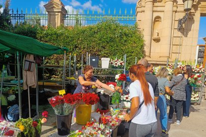 Día de Todos los Santos en el Cementerio de San José y Santa Adela de Almería.