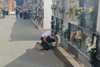 Día de Todos los Santos en el Cementerio de San José y Santa Adela de Almería.
