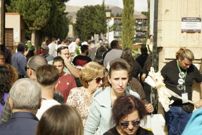 Día de Todos los Santos en el Cementerio de San José y Santa Adela de Almería.