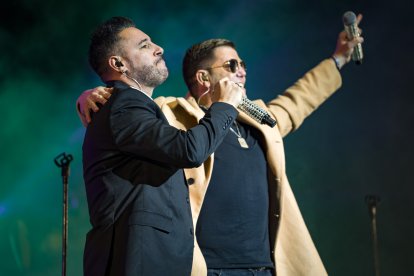 Las mejores imágenes del concierto de Andy y Lucas en la Plaza de Toros.